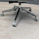 Крісло Richman Ерготекс Алюм Synchro Сітка Сіра, фото 10