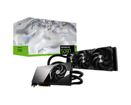 Відеокарта GeForce RTX 5090 32GB MSI Suprim Liquid SOC (RTX 5090 32G SUPRIM LIQUID SOC), фото 1