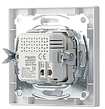 USB розетка 2,1А подвійна біла – ASFORA EPH2700221, фото 3