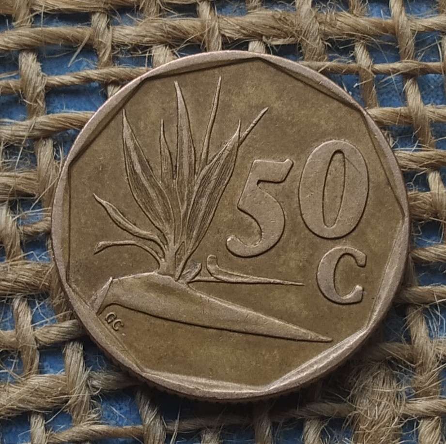 50 центiв 1995 року. ПАР, фото 1