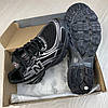 Чоловічі кросівки New Balance 740 Black Silver NB чорні НБ весна літо, фото 11