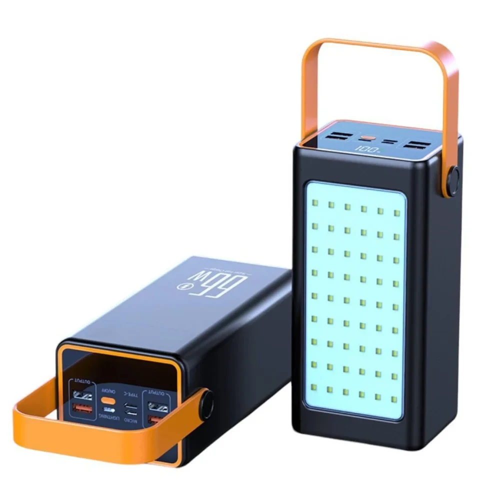Повербанк 100000 mAh 66W YM-655 Зовнішній акумулятор зі швидким заряджанням, Powerbank