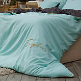 Двоспальна постільна білизна високої якості із сатину 180*220 см. Розмір 2.0, фото 2