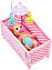 Лялька Барбі Скіппер Няня з малюком Солодкі сни Barbie Skipper Babysitters Inc. Crib with Baby Doll HJY33, фото 4