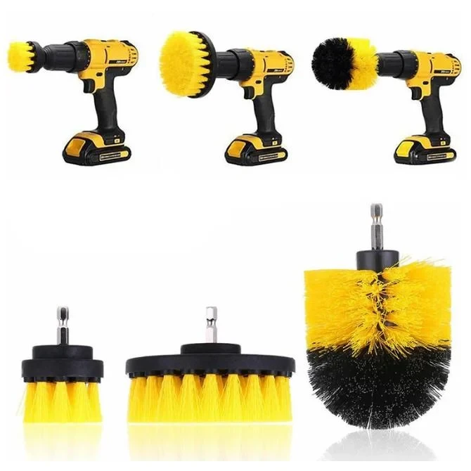 Набір OEM із 3 щіток-насадок на шурупокрут дриль для чищення MAG-591, фото 1
