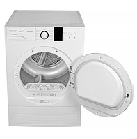 Сушильна машина GDV-T8СD1W (дісплей, біла, 8кг. конденсаційна) (GRUNHELM)