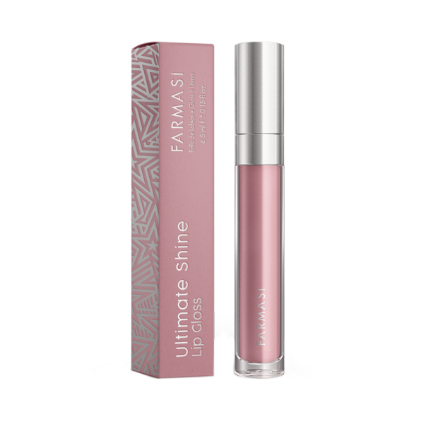 Уцінка! термін до 01/25. Діамантовий блиск для губ, Лавандовий Фінішний блиск, Farmasi 4.5 мл, фото 1