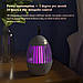 Лампа пастка від комарів і комах Mosquito killing Lamp USB LY-841 Jw, фото 5