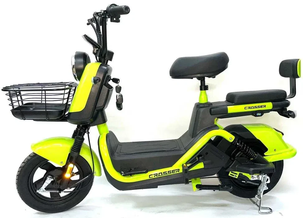 Електроскутер Електровелосипед Crosser CR-2 600W New Колесо 10"