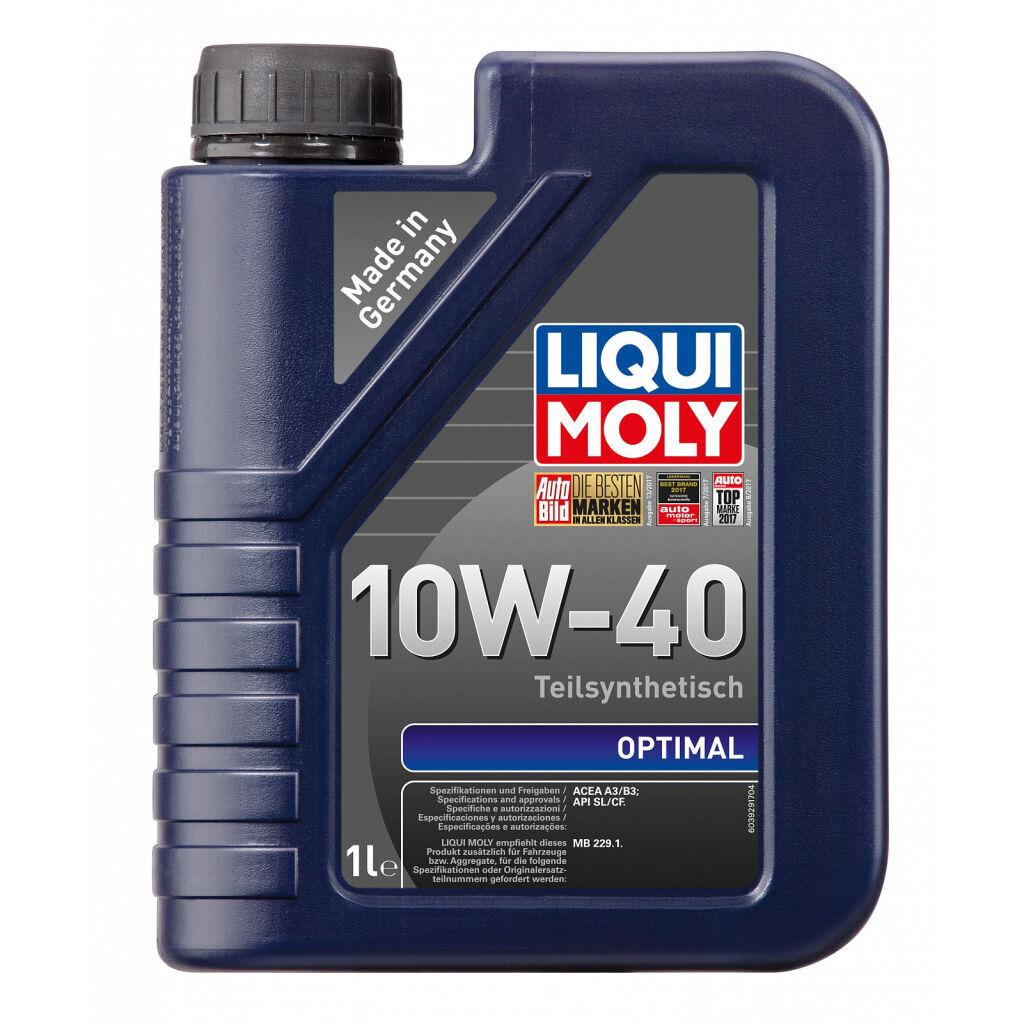 Моторна олива Liqui Moly Optimal 10W-40 1л (LQ 3929), фото 1