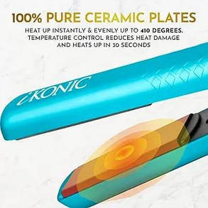 Pyt Professional Flat Iron Керамічний випрямляч для волосся Інструмент для укладання Чорний відвідайте магазин P, фото 3