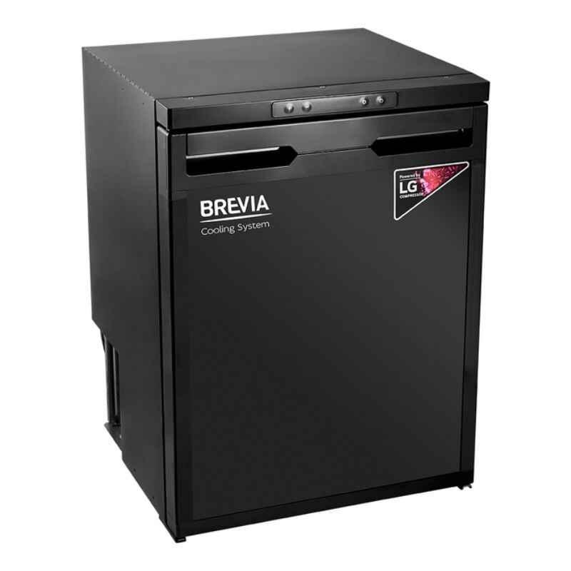 Компресорний холодильник 65L BREVIA автохолодильник з металевим корпусом компресор LG 12/24В 220В (24655), фото 1