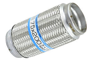 Гофра глушника 75x200 (3-х шарова) EuroEx