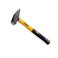 Молоток 400 г фібергласова гумова ручка слюсарний