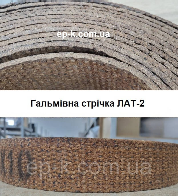 Гальмівна стрічка ЛАТ-2  ГОСТ 1198-93, бухта 10 м.п 55х5
