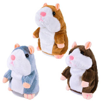 М'яка інтерактивна іграшка Хом'як повторюшка C23903 G-Rich