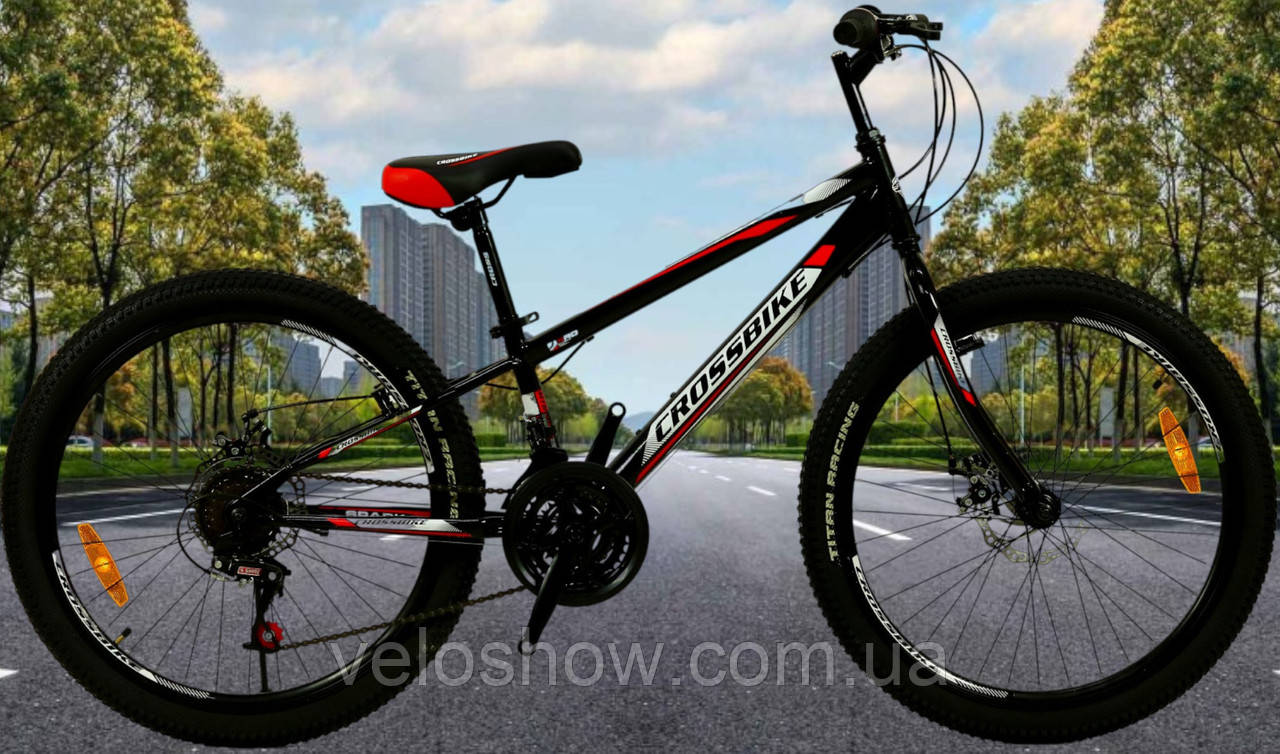 Гірський сталевий 24 Spark D-Steel Crossbike велосипед