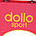 Переносні великі футбольні ворота 215 х 153 х 76 см + килимок точності + сітка Dollo Sport, фото 6