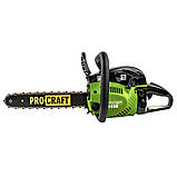 Пила бензинова Procraft K450 (3,5 кВт, 45см шина) Прокрафт, фото 3