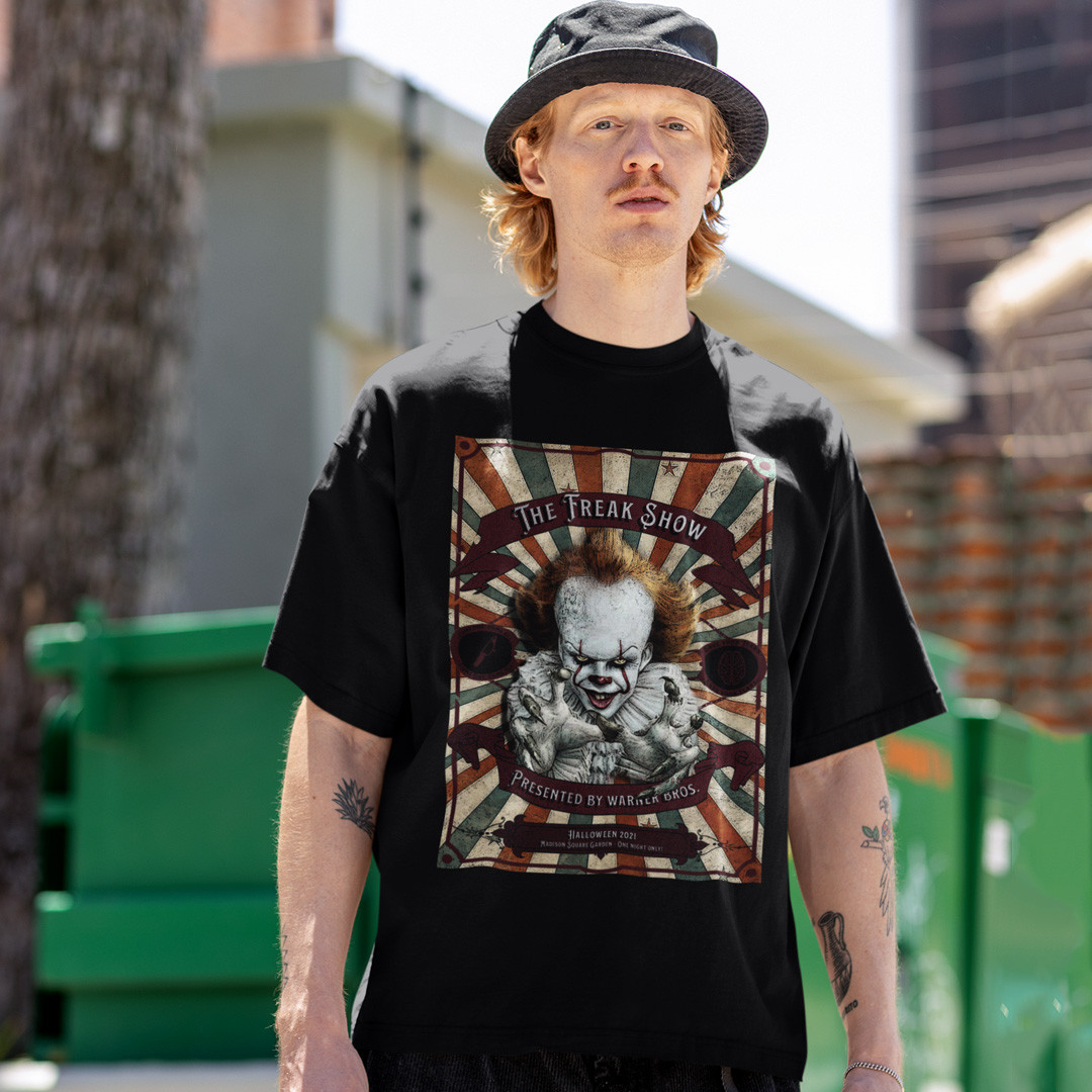 Футболка унісекс IT Pennywise (The Freak Show) L чорний, фото 1