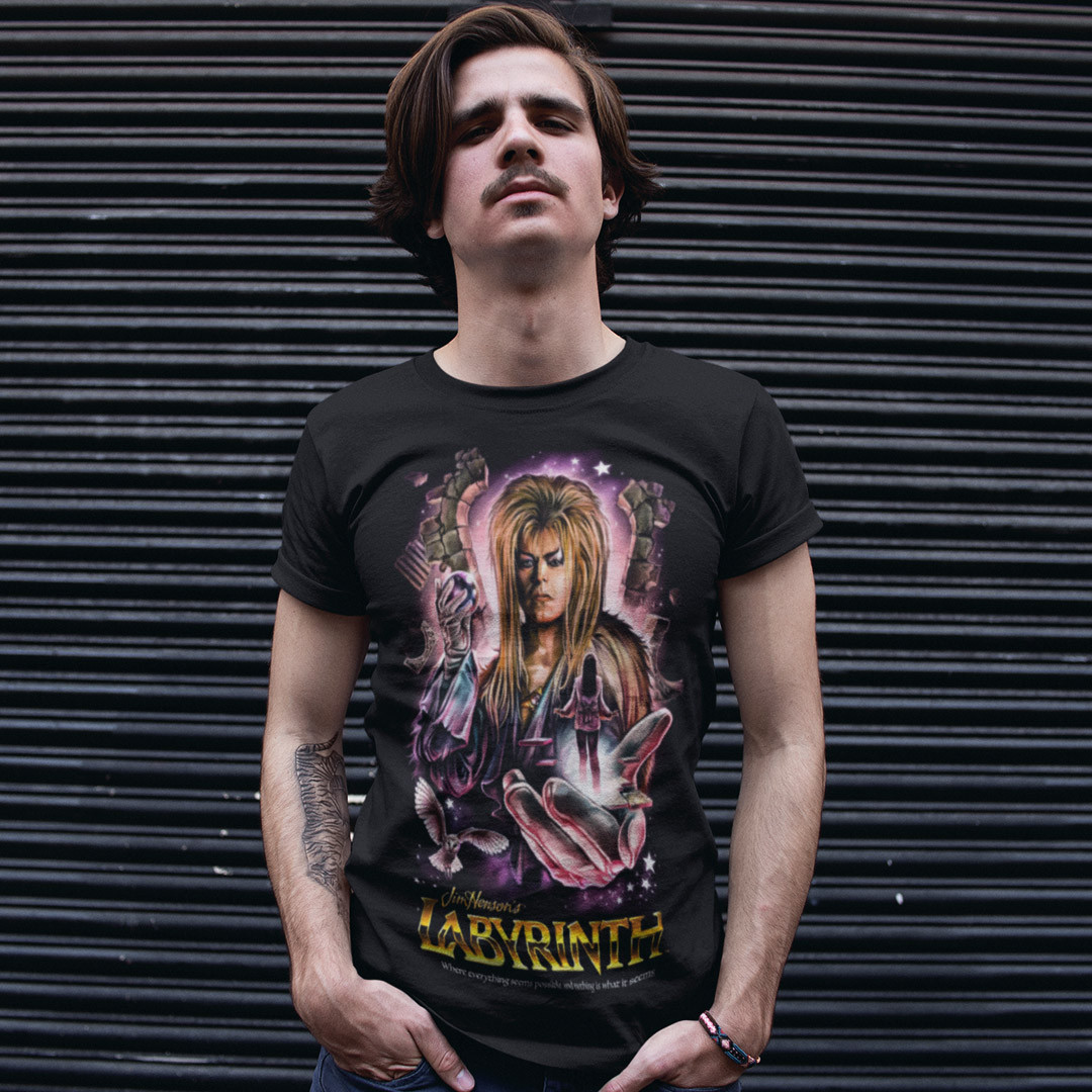 Футболка унісекс Labyrinth XS чорний, фото 1