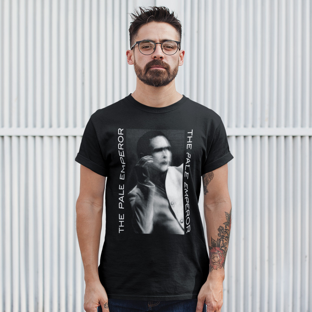 Футболка унісекс Marilyn Manson (The Pale Emperor) XS чорний, фото 1
