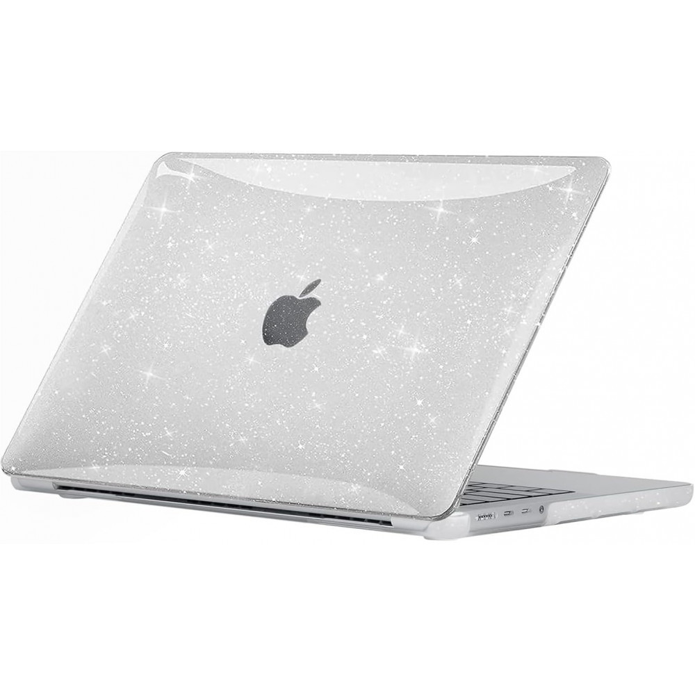 Glitter Protective Case MacBook Air 13.6'' M2 A2681.. — Clear