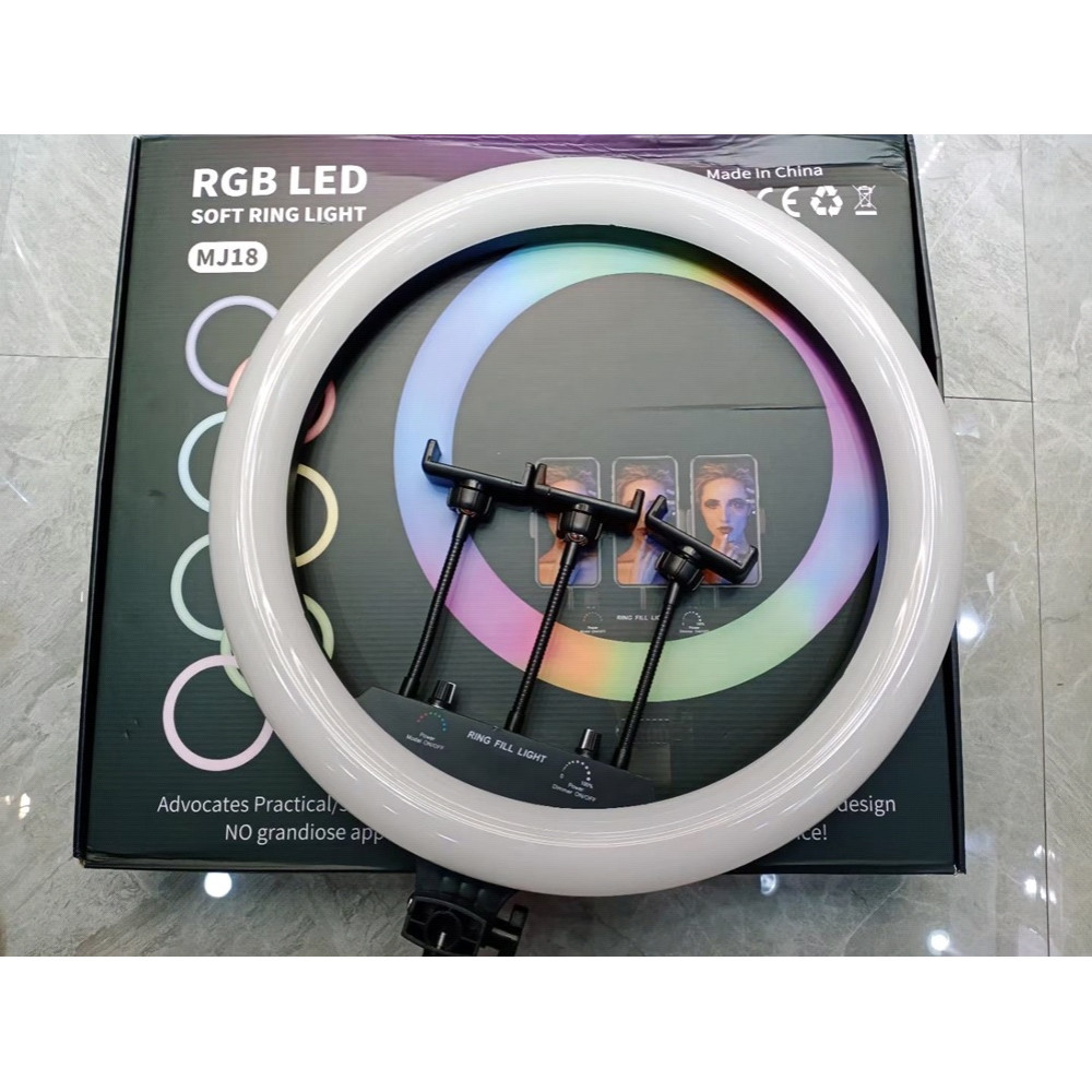 Лампа Кільцева LED MJ-18 46 cm 18" | 55 W