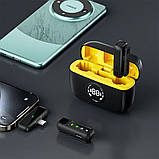 Бездротовий мікрофон для телефона USB C+Lightning — Wiwu Wi-WM003, фото 4
