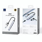HUB USB C 5 in 1 — WiWU ZOLO Wi-HB003, фото 3