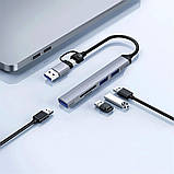 HUB USB C 5 in 1 — WiWU ZOLO Wi-HB003, фото 4