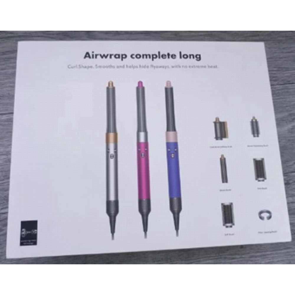 Стайлер Airwrap complete long — Rose Red