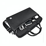 Сумка 14'' WiWU Hali Laptop Bag — Black, фото 3