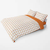 Комплект постільної білизни "ТЕП" двоспальний (TERRACOTTA Check, 70x70), фото 3