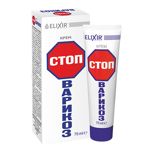 СТОП-варикоз крем 75 мл Elixir