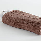 Рушник "Fancy" 70*140 см (550 г/м2) (бавовна 100%) (milk chocolate), фото 6