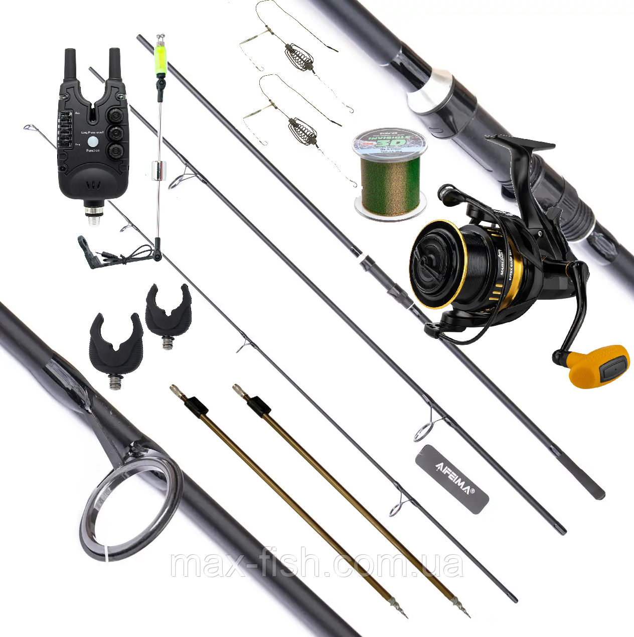Готовий короповий набір "Marline Carp" Feima Fos Eos Carp 3.9 м 3.5 Lbs 13 ft