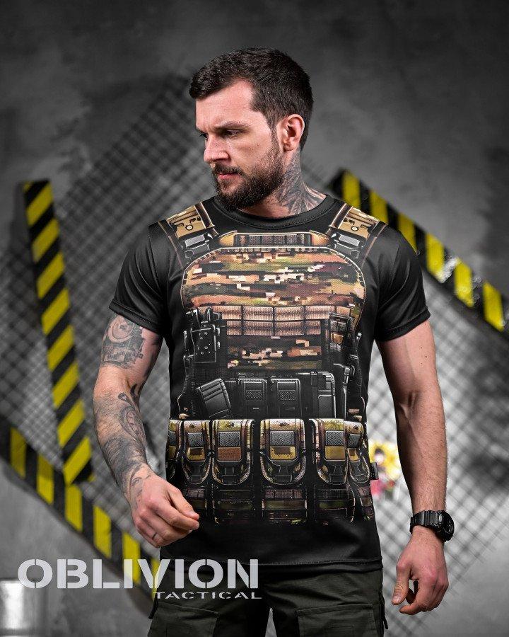 Тактична потоотводна футболка oblivion ARMOR ДЛ7159