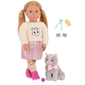 Our Generation Лялька Шила з кошеням Семмі та аксесуарами 46см