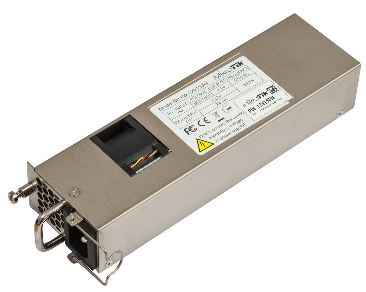 MikroTiK Блок живлення Hot Swap 12V 150W power supply for CCR1072-1G-8S+