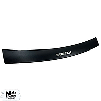 Накладки на бампер з загином для Subaru Tribeca B10 з 2008 р. (Nataniko Carbon)