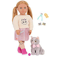Our Generation Лялька Шила з кошеням Семмі та аксесуарами 46см