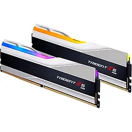Модуль пам'яті DDR5 G.Skill Trident Z5 RGB 2x24GB 7200MHz Metallic Silver (F5-7200J3646F24GX2-TZ5RS)
