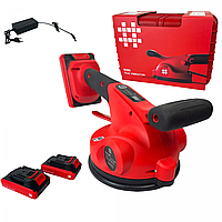 Потужна акумуляторна вібраційна присоска Shijing Digital 9392 : з АКБ 2-шт 21V 2.0 Ah + ЗП (9392) EHA