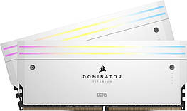 Пам'ять DDR5-7200 Corsair Dominator Titanium RGB CMP32GX5M2X7200C34W