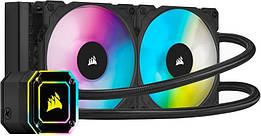 Водяне охолодження для процесора Corsair iCUE H100i Elite Capellix RGB (CW-9060046-WW)