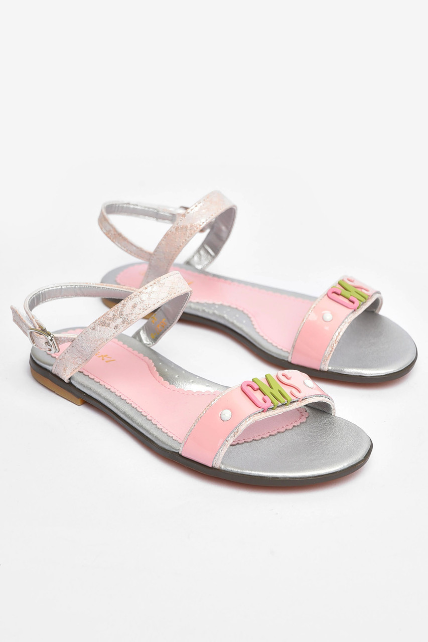 Босоніжки для дівчинки рожевого кольору 202176P, фото 1