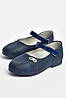Туфлі для дівчинки темно-синього кольору 202300P, фото 2