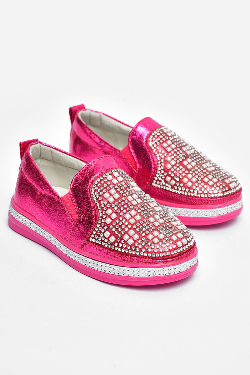 Мокасини дитячі для дівчинки рожевого кольору 202298P, фото 1