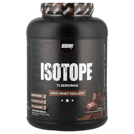 Протеїн ізолят Redcon1 Isotope 100% Whey Isolate 2200 г (71 порц.) (різні смаки), фото 1